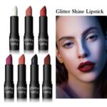 Matte Permanent Lipstick With Fine Glitters（50% OFF）